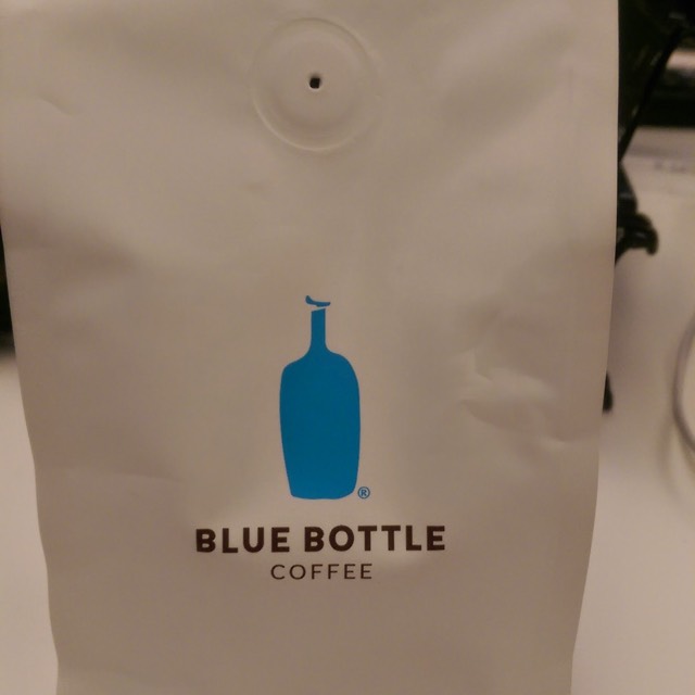 Front of Blue Bottle Beta Blend 2014